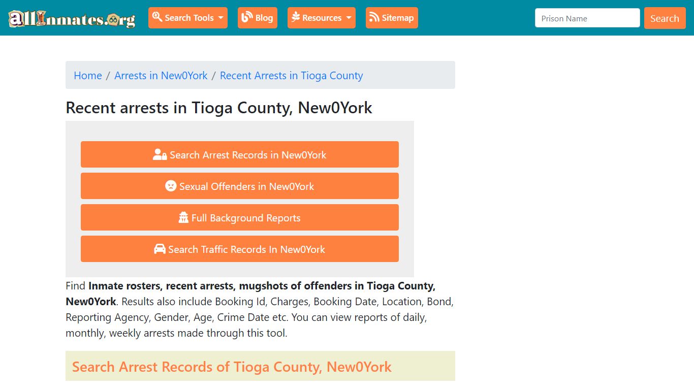 Recent arrests in Tioga County, New York | Mugshots, Rosters, Inmates ...